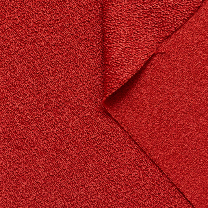 Laine et Viscose sable rouge brique - tissu au mètre disclothed paris kit couture prêt-à-coudre patron de couture