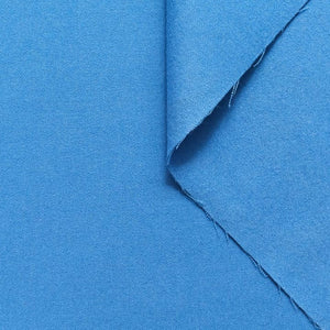 gabardine de laine brossée bleu azur disclothed paris 